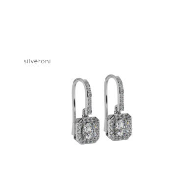 Cascade Diamond Earrings - 1