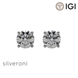 Luxe Radiance Lab Grown Diamond Earrings - 1