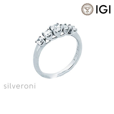 Solitaire Brilliant Lab Grown Diamond Band - 1