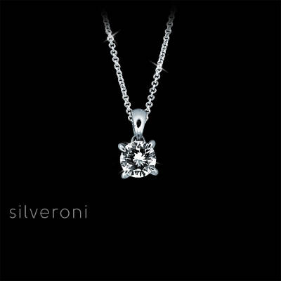 Starlit Harmony Round Lab Grown Diamond Necklaces - 2