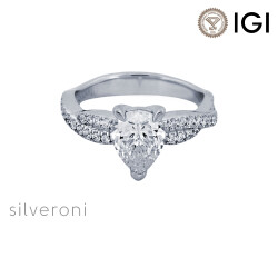 Stellar Radiance Gold Lab Grown Diamond Ring - 1