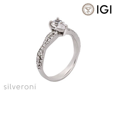 Twilight Glow Gold Lab Grown Diamond Ring - 1