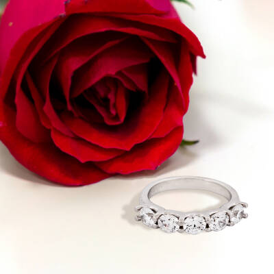 Victorian Luxe Lab Grown Diamond Vintage Ring - 3